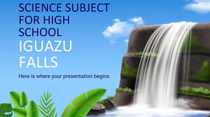 Environmental Science Subject for High School - Iguazu Falls