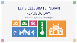 Feiern wir den Tag der indischen Republik!