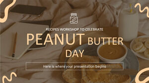 Recipes Workshop to Celebrate Peanut Butter Day