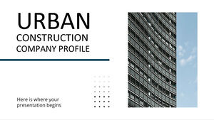 Urban Construction Company Profile