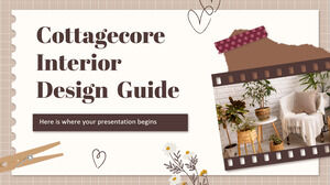 Guide de design d'intérieur Cottagecore
