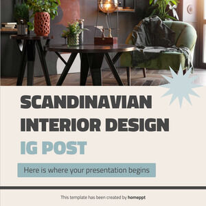 스칸디나비아 인테리어 디자인 IG Post