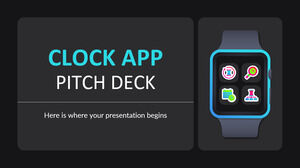 Aplikacja Clock Pitch Deck