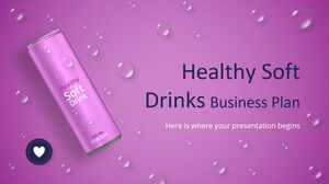 Healthy Soft Drinks Business Plan