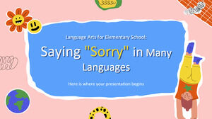 小学校の言語科目：多くの言語で「ごめんなさい」と言う