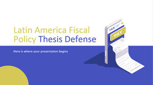 Latin America Fiscal Policy Thesis Defense