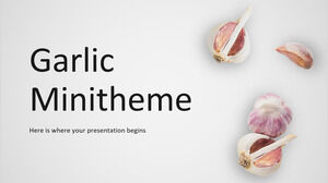 Garlic Minitheme