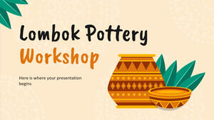 Atelier de ceramică Lombok