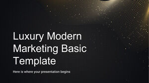 Luxury Modern Marketing Basic Template