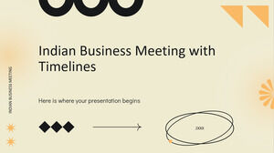 Întâlnire de afaceri din India cu Timelines Business