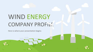 풍력 에너지 회사 프로필