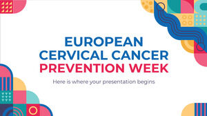 Semana Europeia de Prevenção do Cancro do Colo do Útero