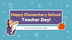 Bonne journée des enseignants du primaire !