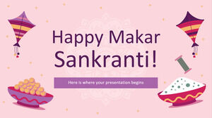 快乐的 Makar Sankranti！