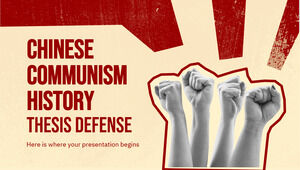 Pertahanan Tesis Sejarah Komunisme Tiongkok