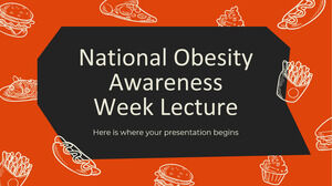 Kuliah Pekan Kesadaran Obesitas Nasional