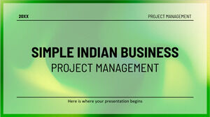 Manajemen Proyek Bisnis India Sederhana