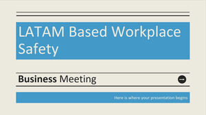 Spotkanie biznesowe dotyczące bezpieczeństwa w miejscu pracy w LATAM