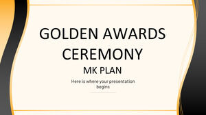 Plano MK Cerimônia de Prêmios de Ouro