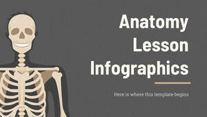 Infografica di lezione di anatomia