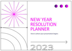 Planificator de rezoluții de Anul Nou