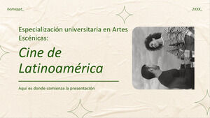 大学视觉与表演艺术专业：拉丁美洲电影