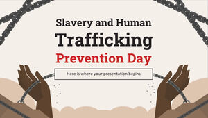 Journée de prévention de l'esclavage et de la traite des êtres humains