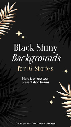Черные блестящие фоны для IG Stories