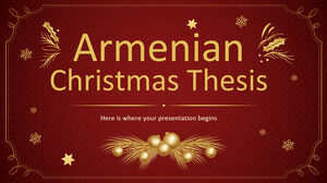 Teza de Crăciun armeană