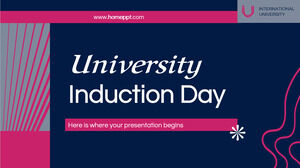 University Induction Day