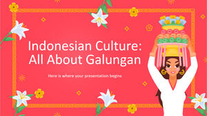 Kultura indonezyjska: wszystko o Galunganie