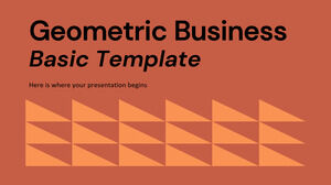 Geometric Business Basic Template