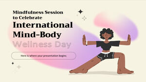 Achtsamkeitssitzung zur Feier des Internationalen Mind-Body-Wellness-Tages