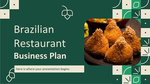 브라질 레스토랑 사업 계획