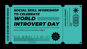 Social Skill Workshop to Celebrate World Introvert Day