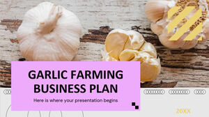 Garlic Farming Business Plan