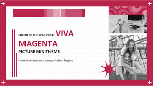 Couleur de l'année 2023 : Viva Magenta - Picture Minitheme