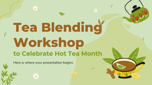Atelier de mélange de thé pour célébrer le mois du thé chaud