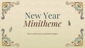 العام الجديد Minitheme