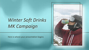 冬の清涼飲料MKキャンペーン