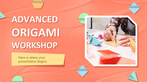 Origami-Workshop für Fortgeschrittene