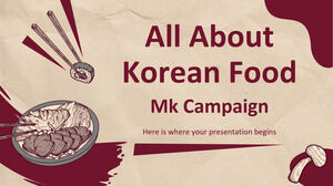 所有關於韓國食品 MK 活動