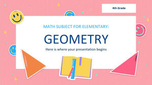Matematică pentru elementar - clasa a IV-a: Geometrie