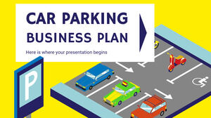 Geschäftsplan für Parkplätze