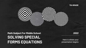 Matematică pentru gimnaziu - clasa a VII-a: Rezolvarea ecuațiilor cu forme speciale