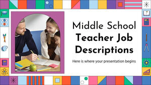 Middle School Teacher Job Descriptions