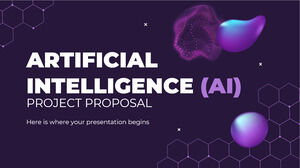 Proposta di progetto di tecnologia di intelligenza artificiale (AI).