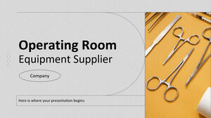 Operating Room Equipment Supplier Company