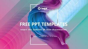 Cool Ribbon Business PowerPoint Templates