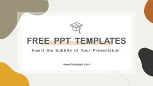Morandi Education Theme PowerPoint Templates